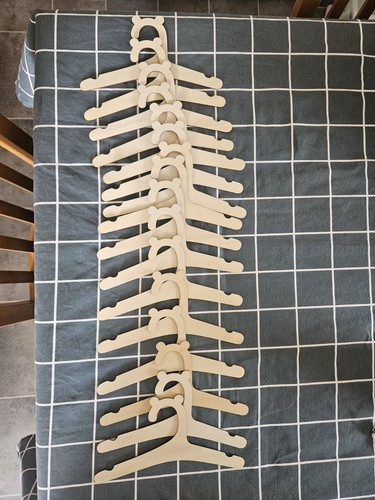 Wooden baby clothes hangers - baby,