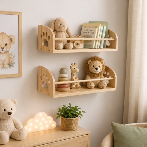 Set wooden wall - of,