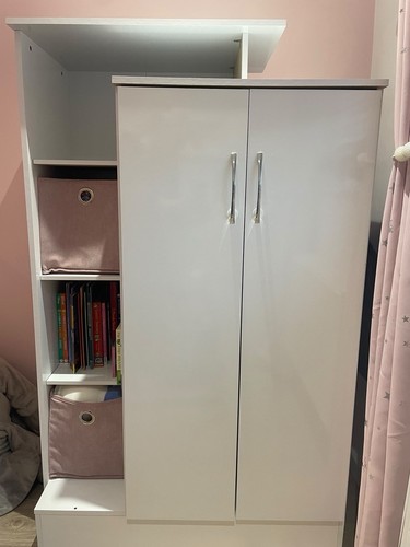 Kids wardrobe with two - kids,