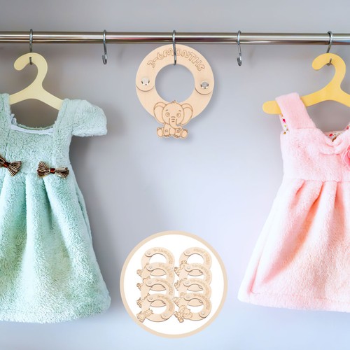 Wooden baby clothes size - baby,