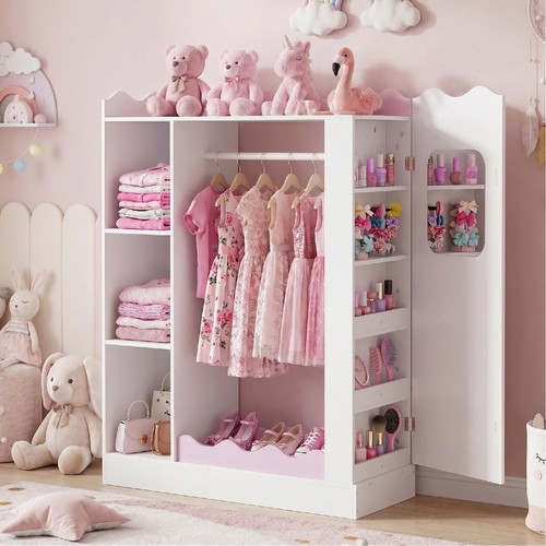 Children wardrobe rail with - children,