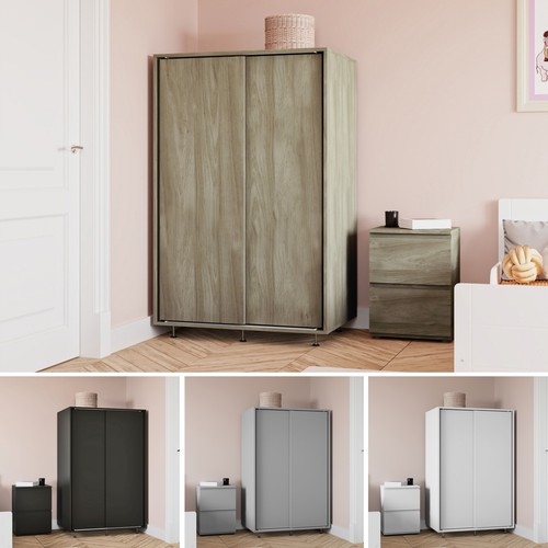 120cm sliding doors wardrobe - 120cm,