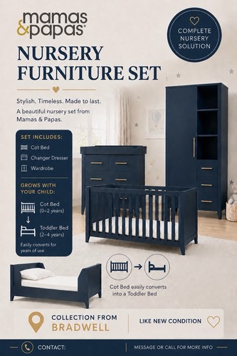 Mamas papas bradwell 3pc - &,