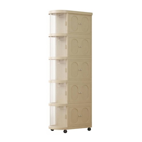 Rolling baby cabinet ribbed - rolling,