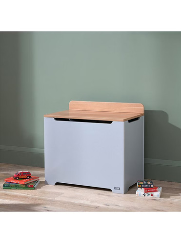 Wooden toy box with seat - with, for