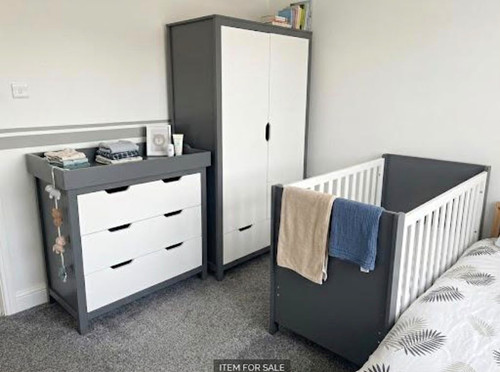 Grey white nursery - grey, &