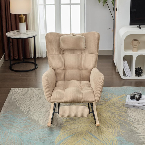 Rocking chair with adjustable - chair,