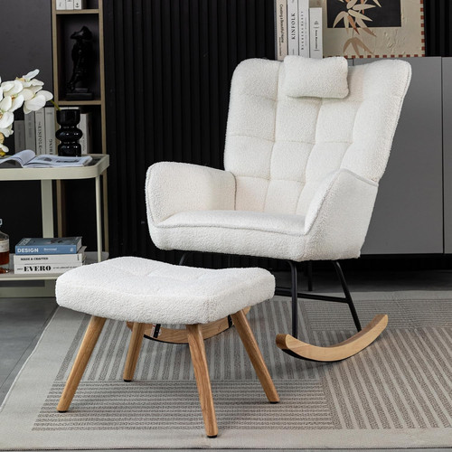 Rocking chair with - rocking,